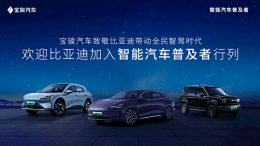 宝骏挑战比亚迪：全系标配高阶智驾 十万级车型也能享受智能驾驶