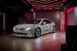 宝马全新纯电测试车2025上海车展首发 新技术将应用于新世代车型