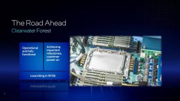 英特尔Sierra Forest-AP处理器投产 下代Clearwater Forest能效核2026年见！