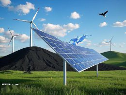 2024年美国新能源崛起 风能太阳能发电量超越煤炭成新里程碑