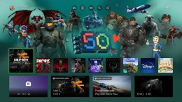 Xbox献礼！微软50周年庆典 新背景主题等你来领