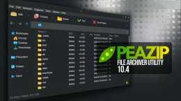 PeaZip 10.4升级：界面自定义+性能提升 支持242种压缩格式