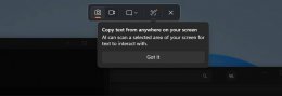 Win11新功能上线：屏幕文本直接提取 告别繁琐截图流程