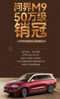 问界M9成50万级销冠 2025新款上市27天大定破4万 鸿蒙智行再添佳绩！
