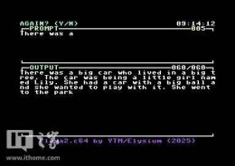 AI挑战极限！竟在43岁Commodore 64电脑上成功“讲故事”