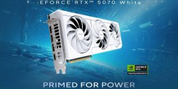 华硕白色新颜！TUF Gaming与Prime系列RTX 5070显卡超频版亮相