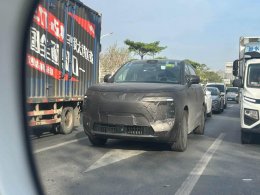 腾势全新N8谍照曝光 前脸大变样 这是要成小版N9了？