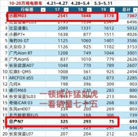 小鹏M03销量领跑 日产N7如何应对？车企高管公开交锋