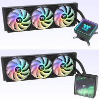 曜越MINECUBE 360新水冷亮相：四面屏方块冷头 创意十足！