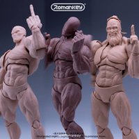 Romankey新品发布！UMS003“大块头Big Guy”超可动人形素体预订开启