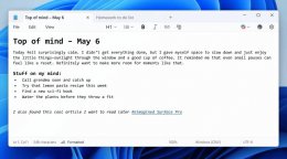 微软记事本大升级 Markdown格式支持来袭！