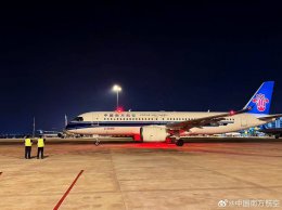 国产C919大飞机首秀南阳姜营 支线机场迎来新篇章！