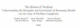 苹果研究揭示：主流AI推理模型 真的缺乏思考能力吗？