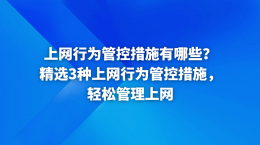 智能路由器+管理软件+监控硬件：全面解析上网行为管控新策略