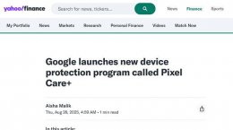 谷歌PixelCare+保护计划上线：无限次意外损坏理赔 全面升级用户体验